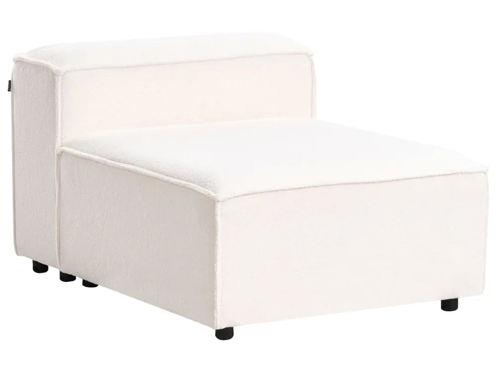 Modular Corner Sofa 5 Seater Boucle Off-White Right Hand Oakham