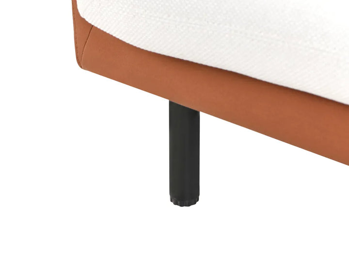 Sofa 2 Seater Fabric Off-White Gilardo