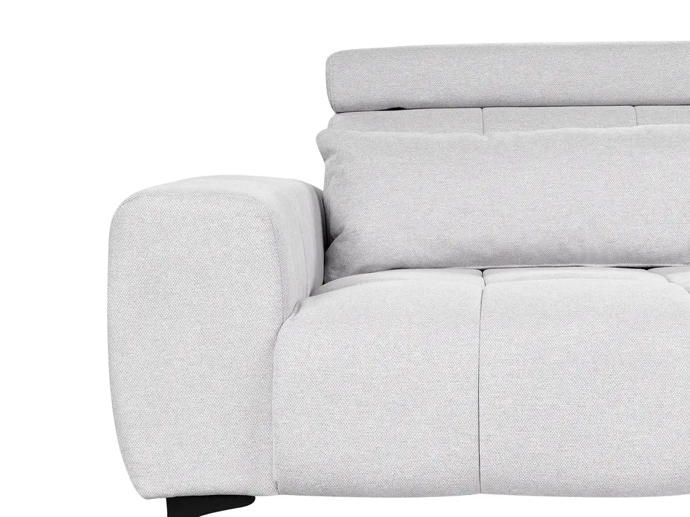 Sofa 2 Seater Fabric Grey Caras
