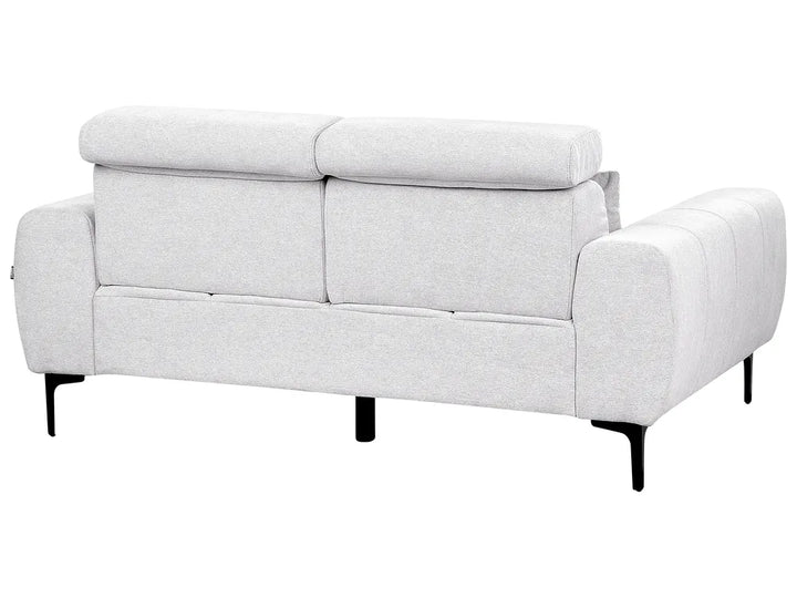 Sofa 2 Seater Fabric Grey Caras