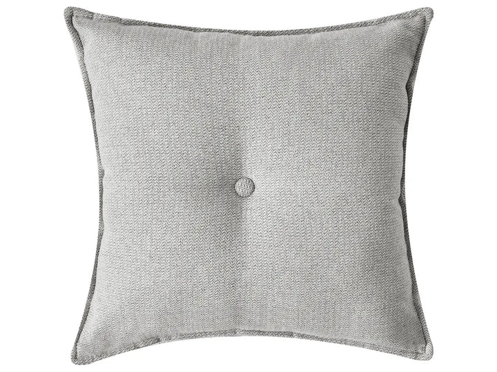 Corner Sofa 3 Seater Fabric Light Grey Right Hand Rafael