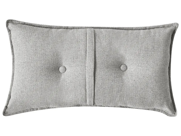 Corner Sofa 3 Seater Fabric Light Grey Right Hand Rafael