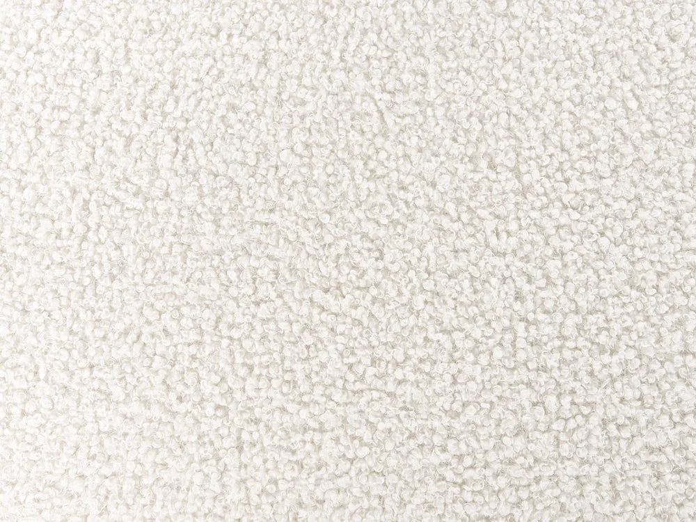 Sofa 2 Seater Boucle White Birzer