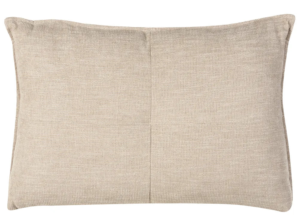 Corner Sofa 3 Seater Chenille White Left Hand Heskett