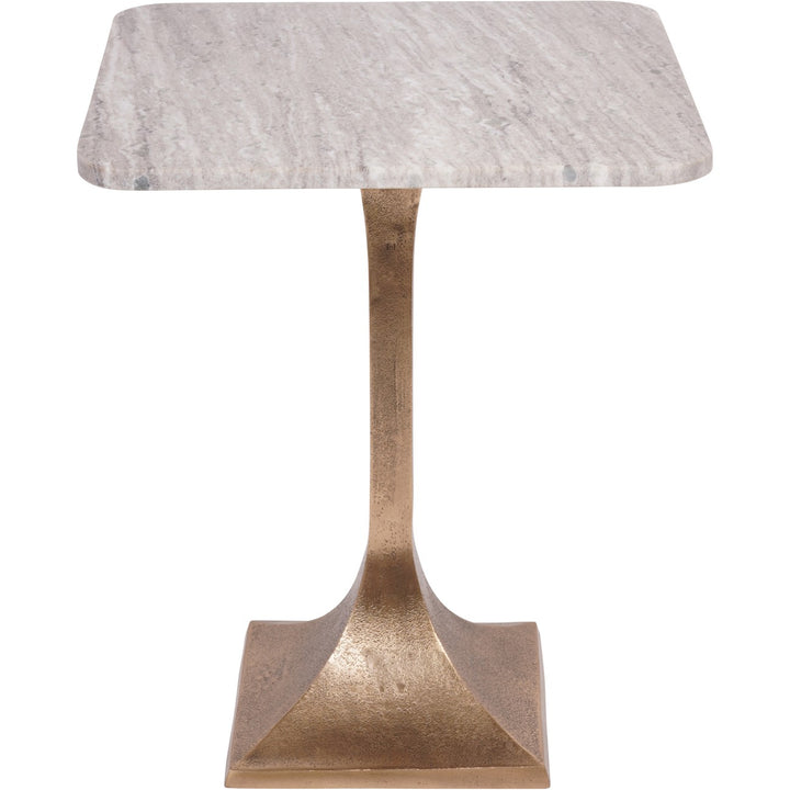 Libar Morchino Marble Side Table 44cm