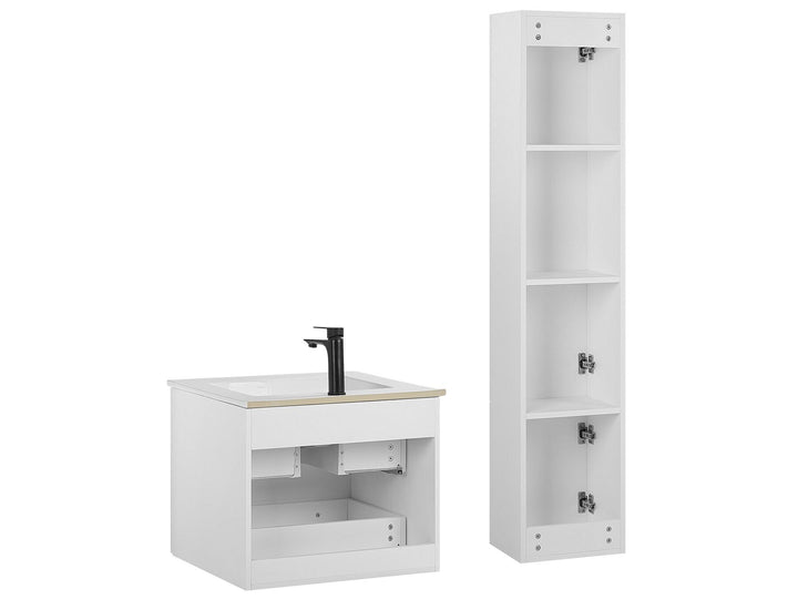 Bathroom Vanity Set White Tudela