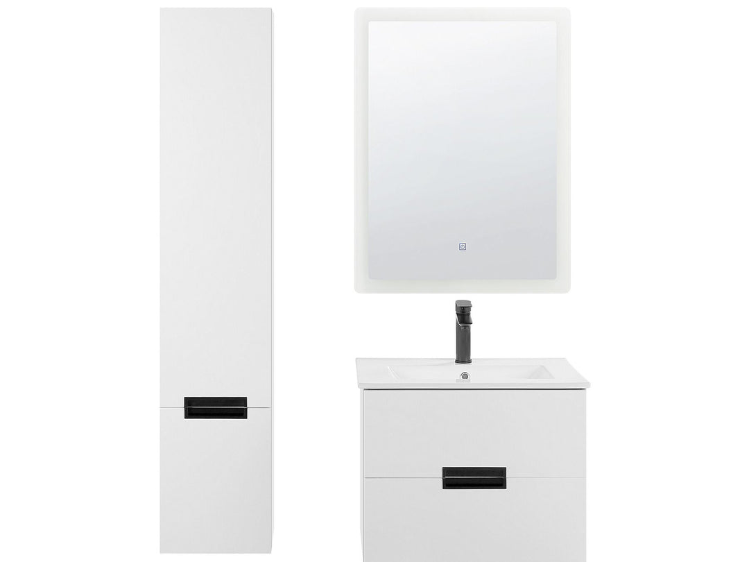 Bathroom Vanity Set White Tudela