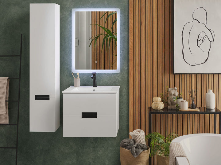 Bathroom Vanity Set White Tudela