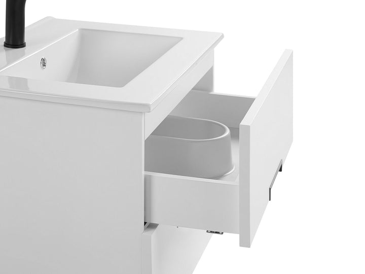 Bathroom Vanity Set White Tudela