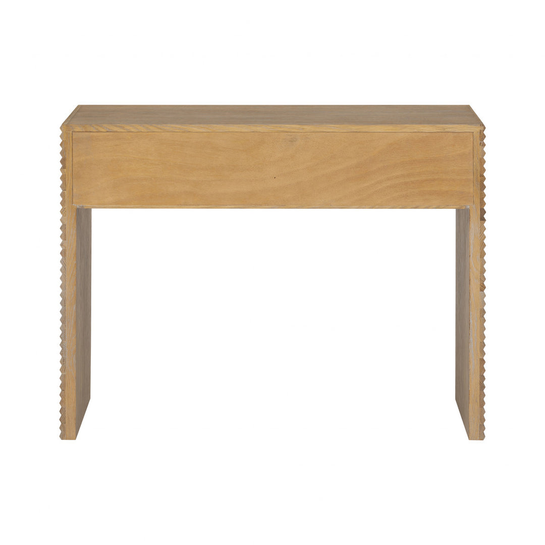 D.I. Design Wickham Ribbed Oak Desk
