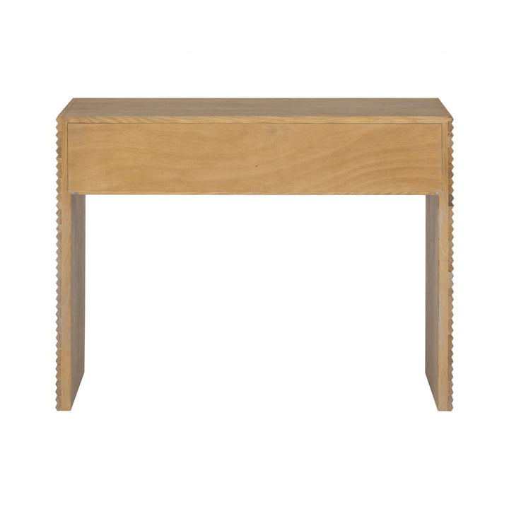 D.I. Design Wickham Ribbed Oak Desk