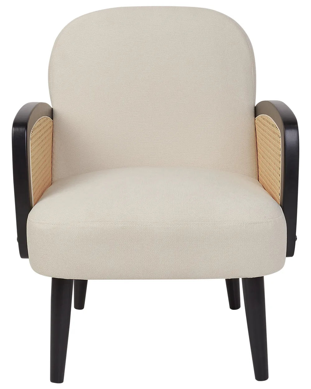 Armchair Fabric Black Andreco
