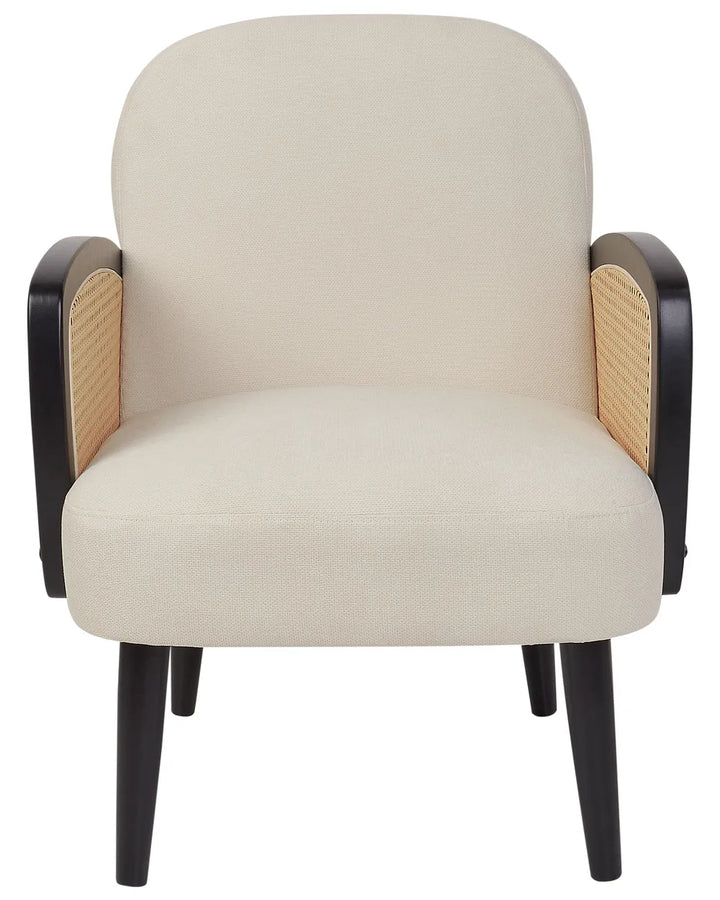 Armchair Fabric Black Andreco