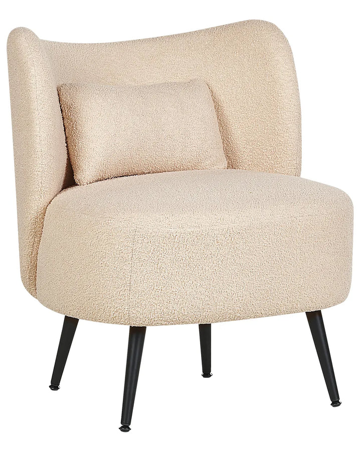 Armchair Boucle Beige Skye