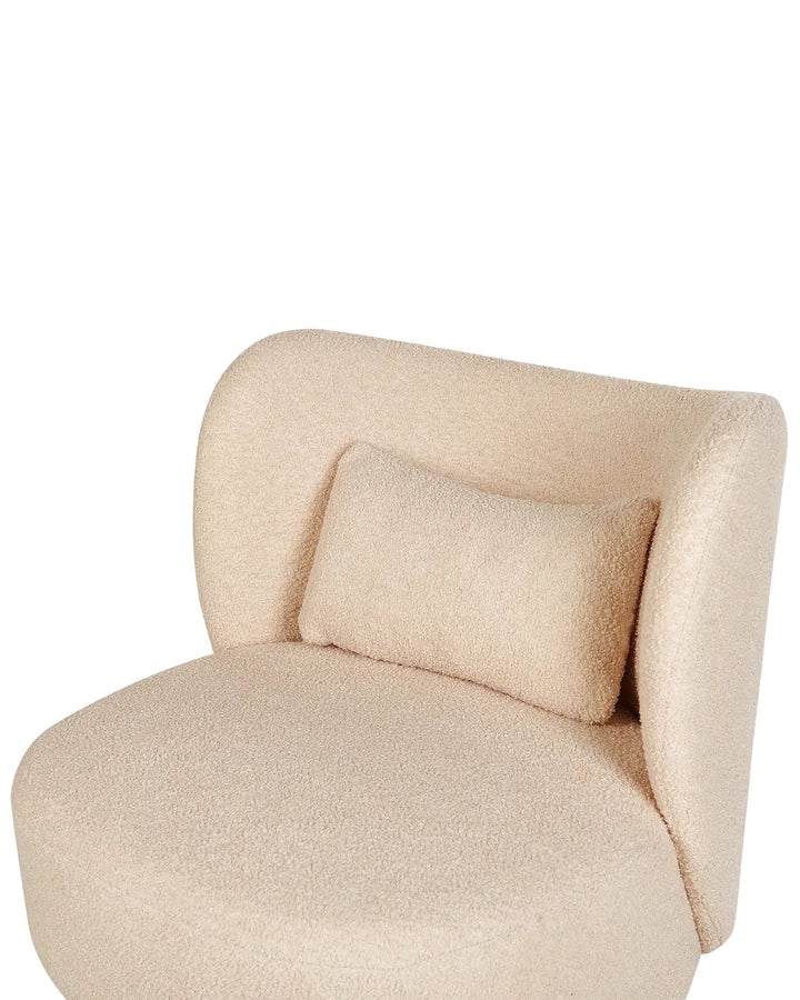 Armchair Boucle Beige Skye