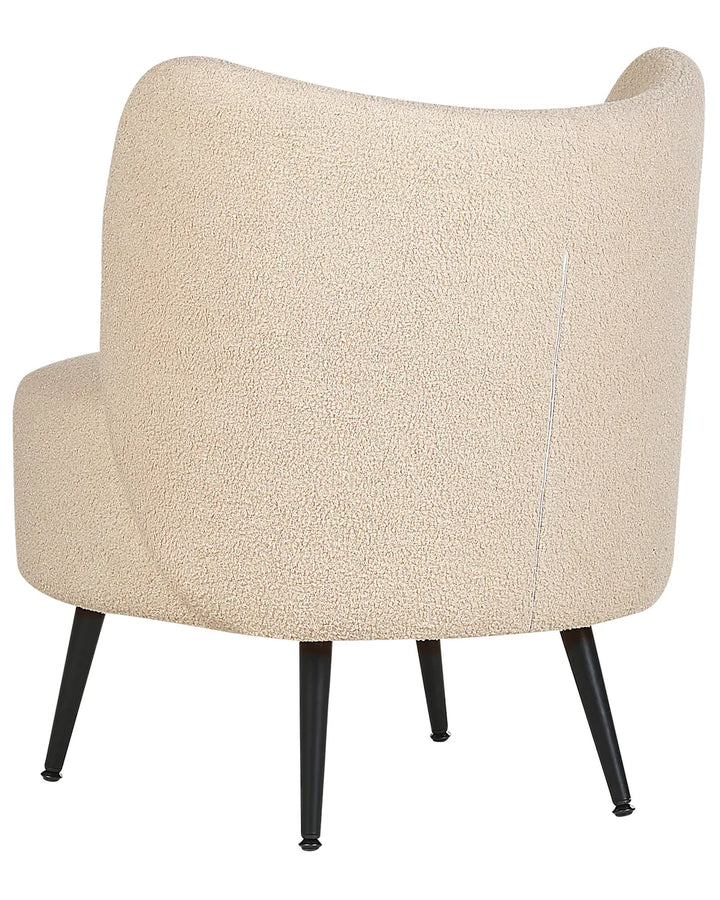 Armchair Boucle Beige Skye