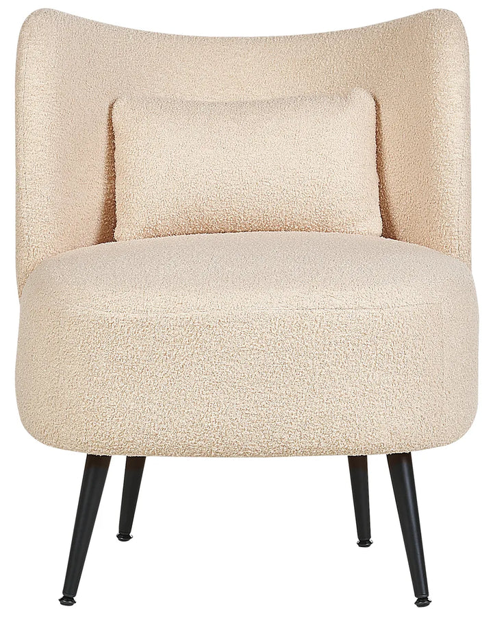 Armchair Boucle Beige Skye