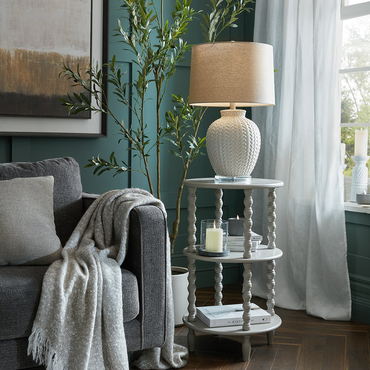 Camden Collection Tall Round Side Table