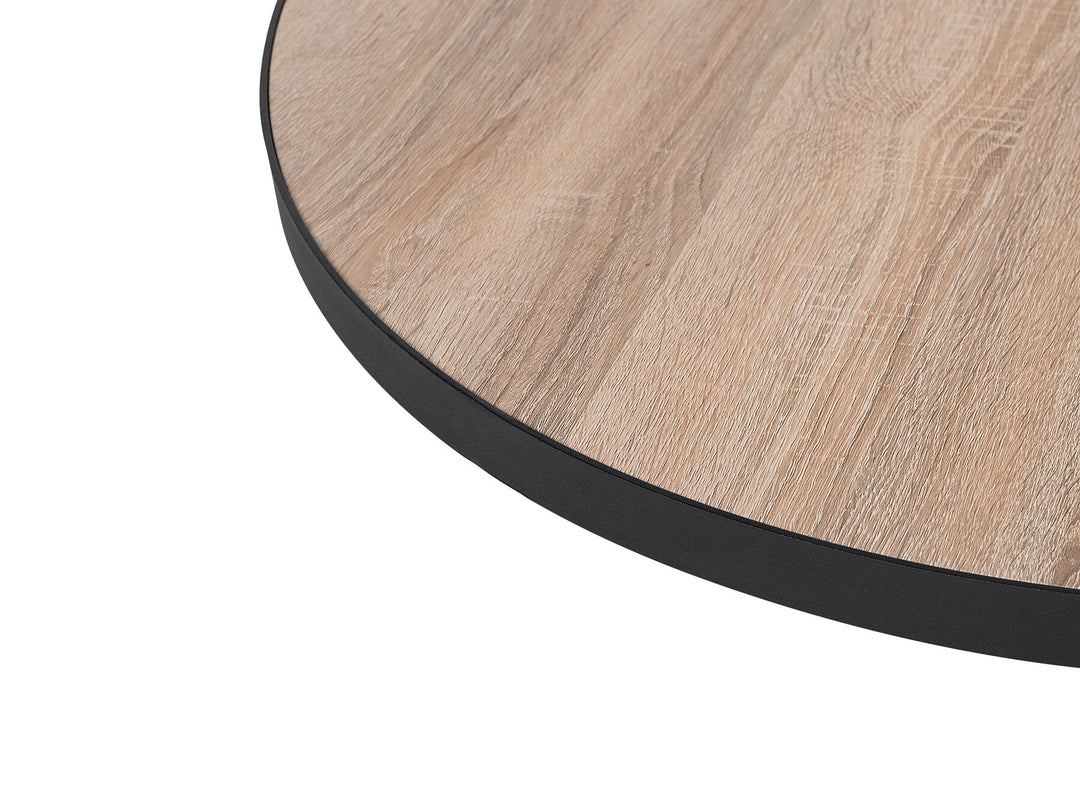 Eoghan Coffee Table Light Wood with Black Big