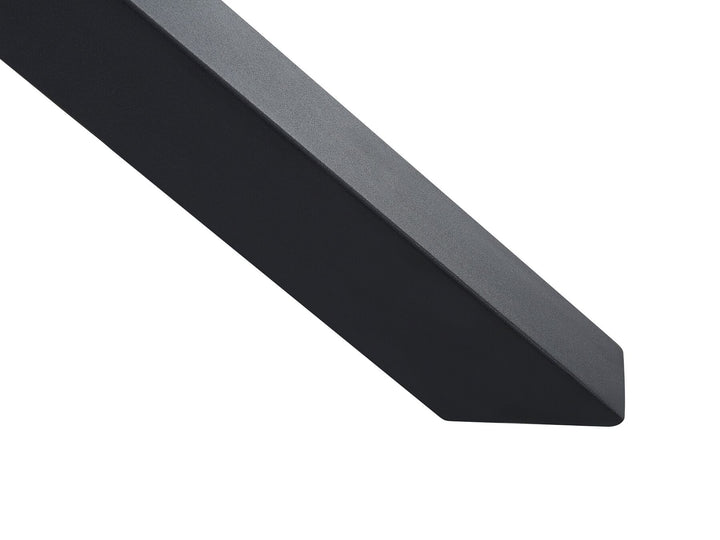 Malleto Garden Dining Table  120 cm 120 cm Glass Grey