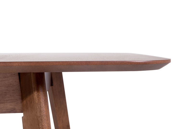 Madox Extending Dining Table 150/190 x 90 cm Dark Wood