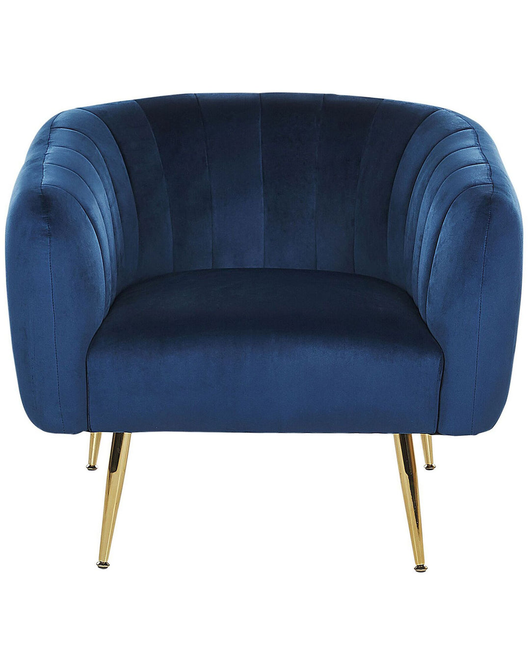 Armchair Velvet Dark Blue Hendrix