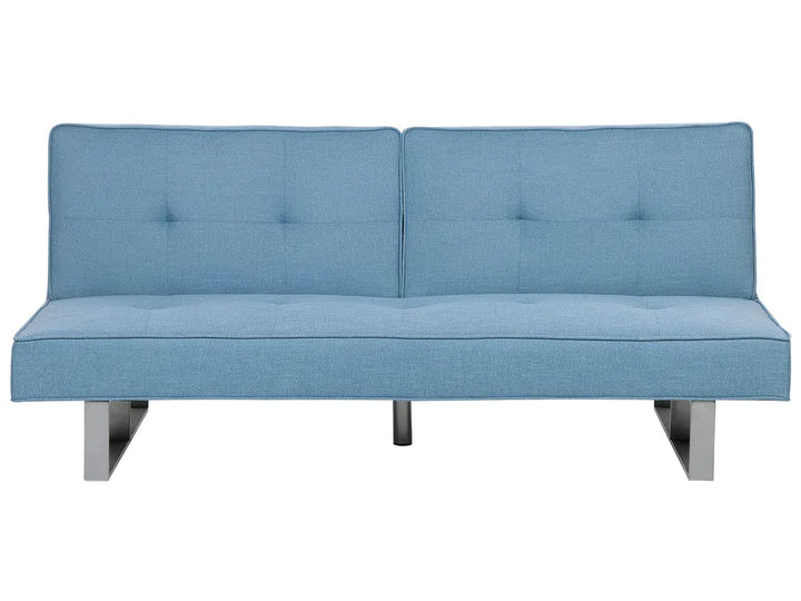Blue sofa bed on a white background