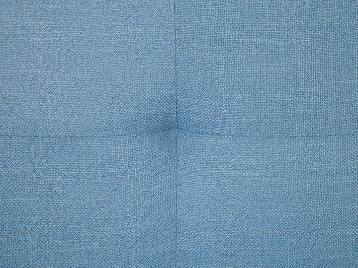 Sofa Bed 3 Seater Fabric Light Blue Francie