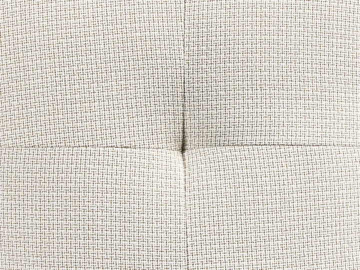 Sofa Bed 3 Seater Fabric Light Beige with Storage Left Hand Arsaluis