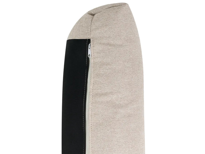 Corner Sofa 4 Seater Fabric Beige Right Hand Deavan