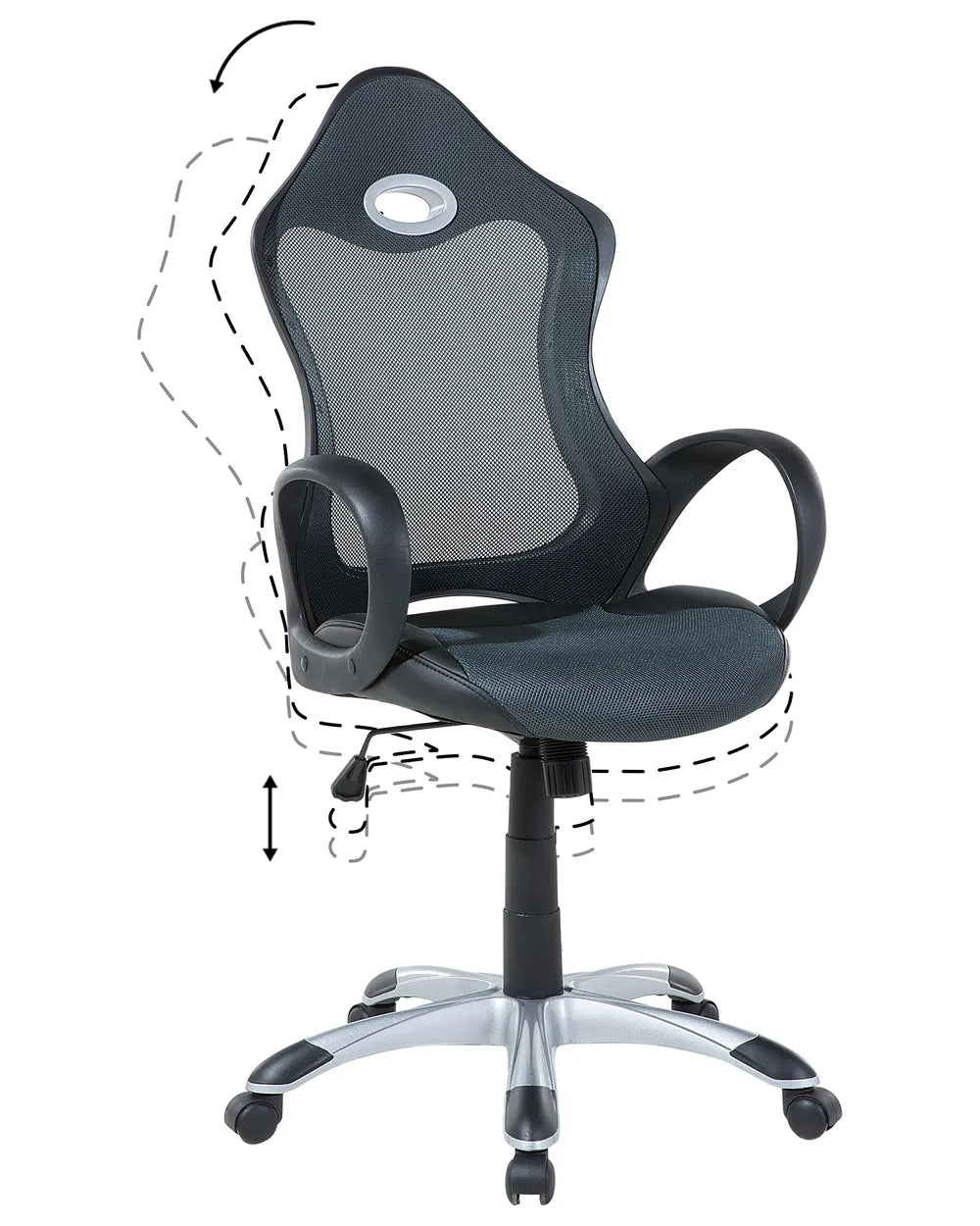 Office Chair Grey Belanda