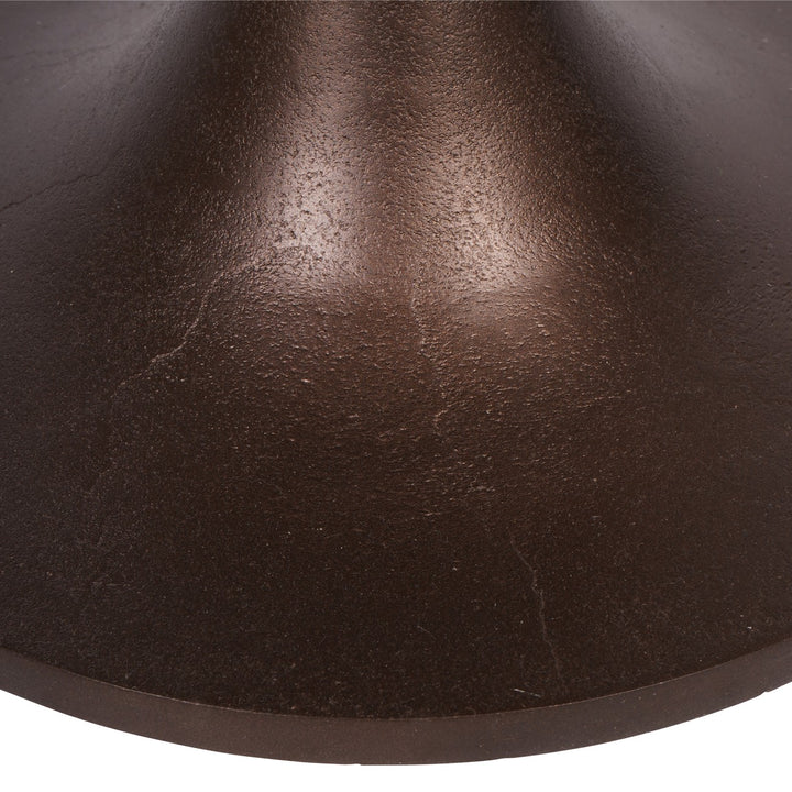 Libra Bosworth Smokey Quartz Side Table 60cm Marble