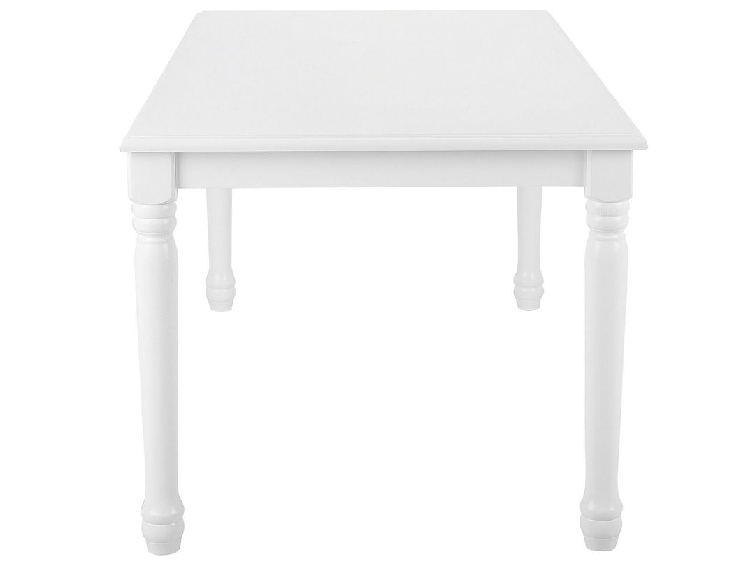 Cary Wooden Dining Table 180 x 90 cm White