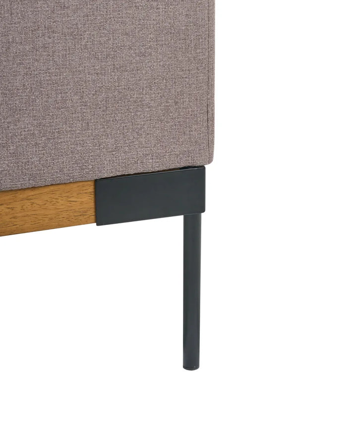 Armchair Fabric Taupe Kiersten