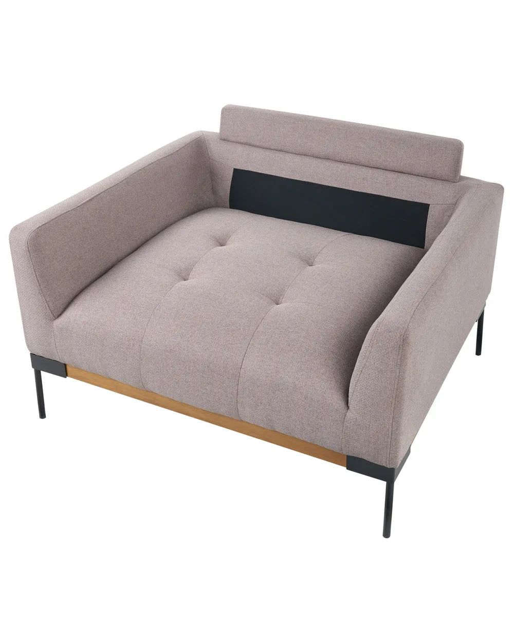 Armchair Fabric Taupe Kiersten