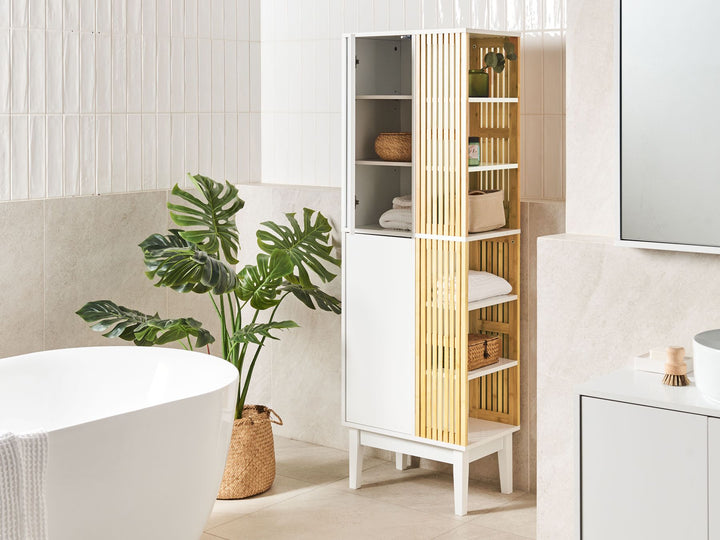 Bathroom Cabinet 52 cm White Nubes