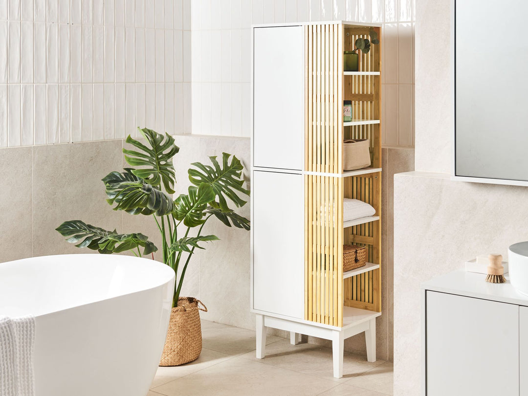 Bathroom Cabinet 52 cm White Nubes