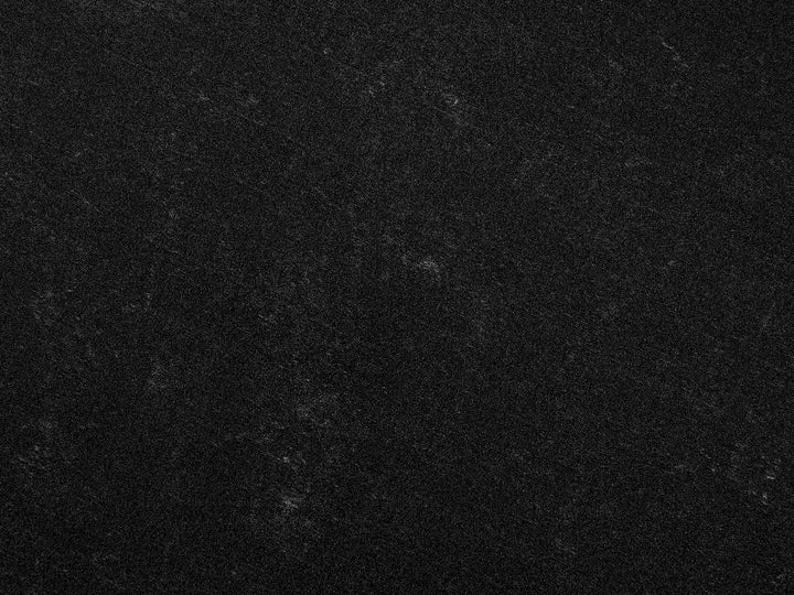 Olmetto Garden Dining Table 83 cm 110 cm Glass Black