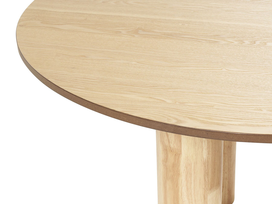 Orin Round Dining Table ⌀ 120 cm Light Wood