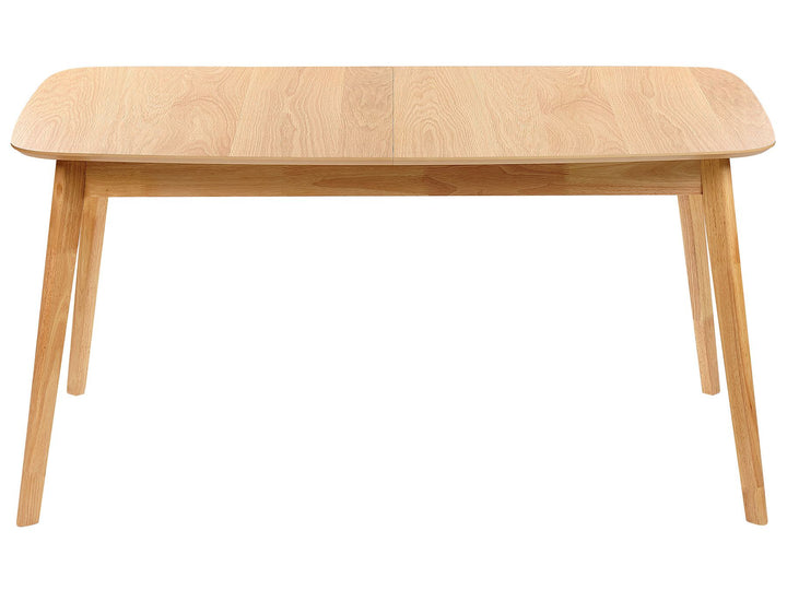 Madox Extending Dining Table 150/190 x 90 cm Light Wood