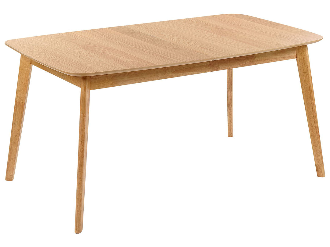 Madox Extending Dining Table 150/190 x 90 cm Light Wood