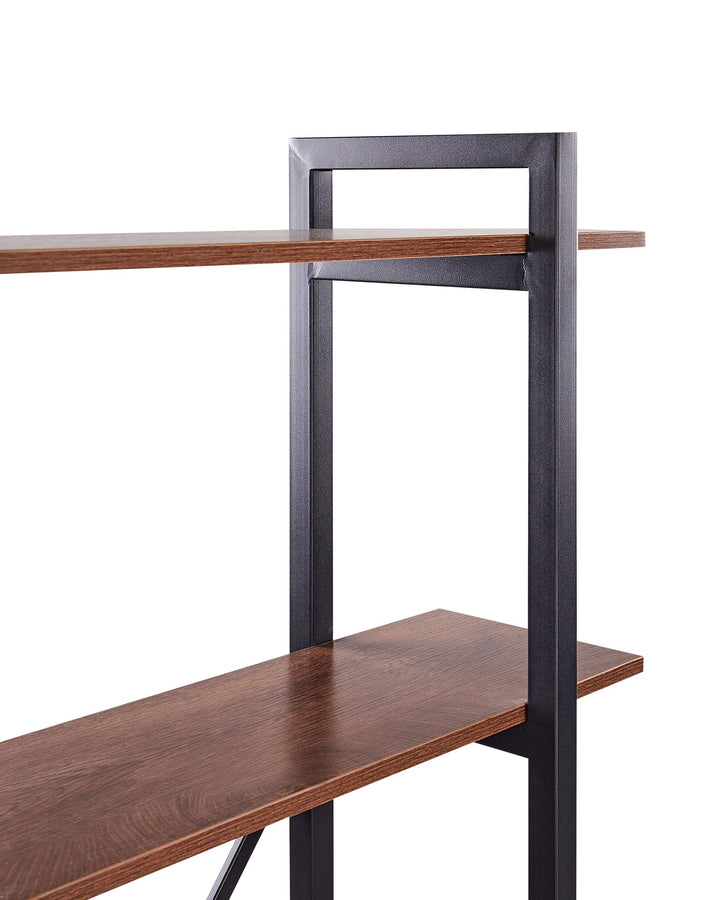 5 Tier Shelving Unit 180 cm Dark Brown Taoussi