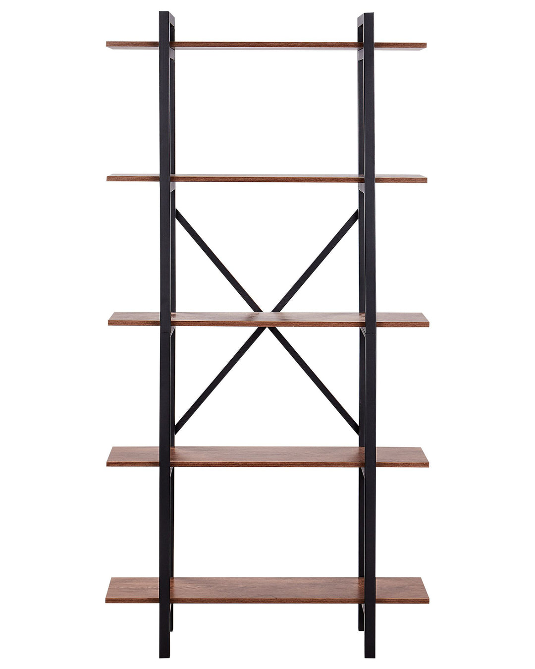 5 Tier Shelving Unit 180 cm Dark Brown Taoussi