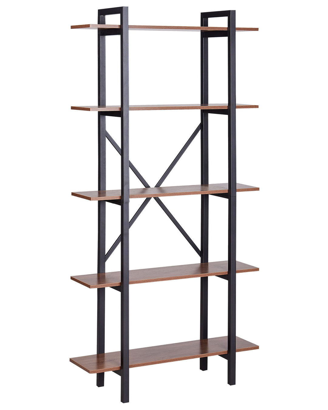  Its multi-tier design offers ample space to organise books, decor, or essentials efficiently while maintaining a sleek profile.