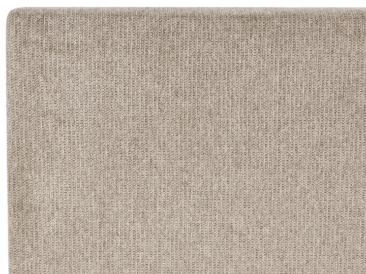 Divan Bed with Storage Fabric 180 x 200 cm (EU Super King) Taupe Kira