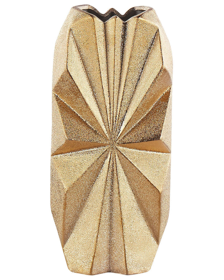 Aelia Decorative Vase Stoneware 37 cm Gold