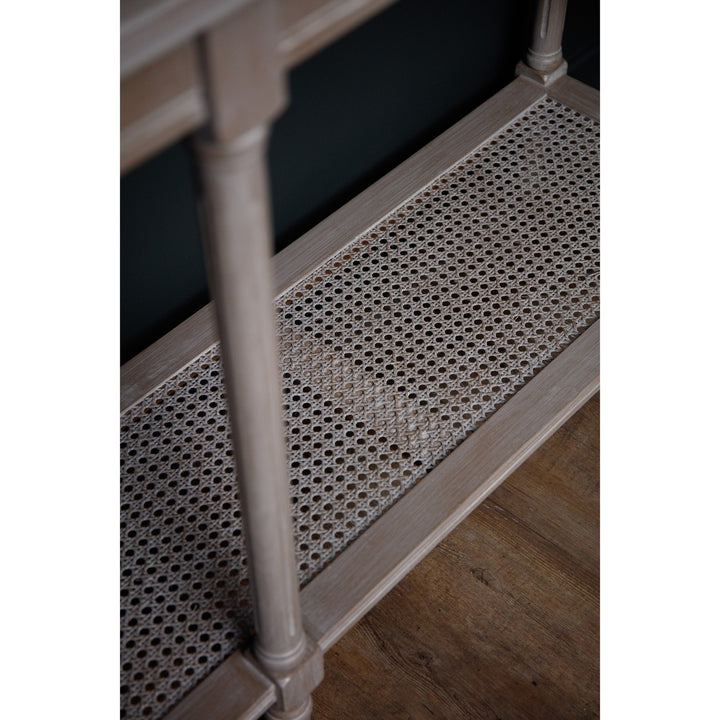 Serene Rattan Collection Large Console Table