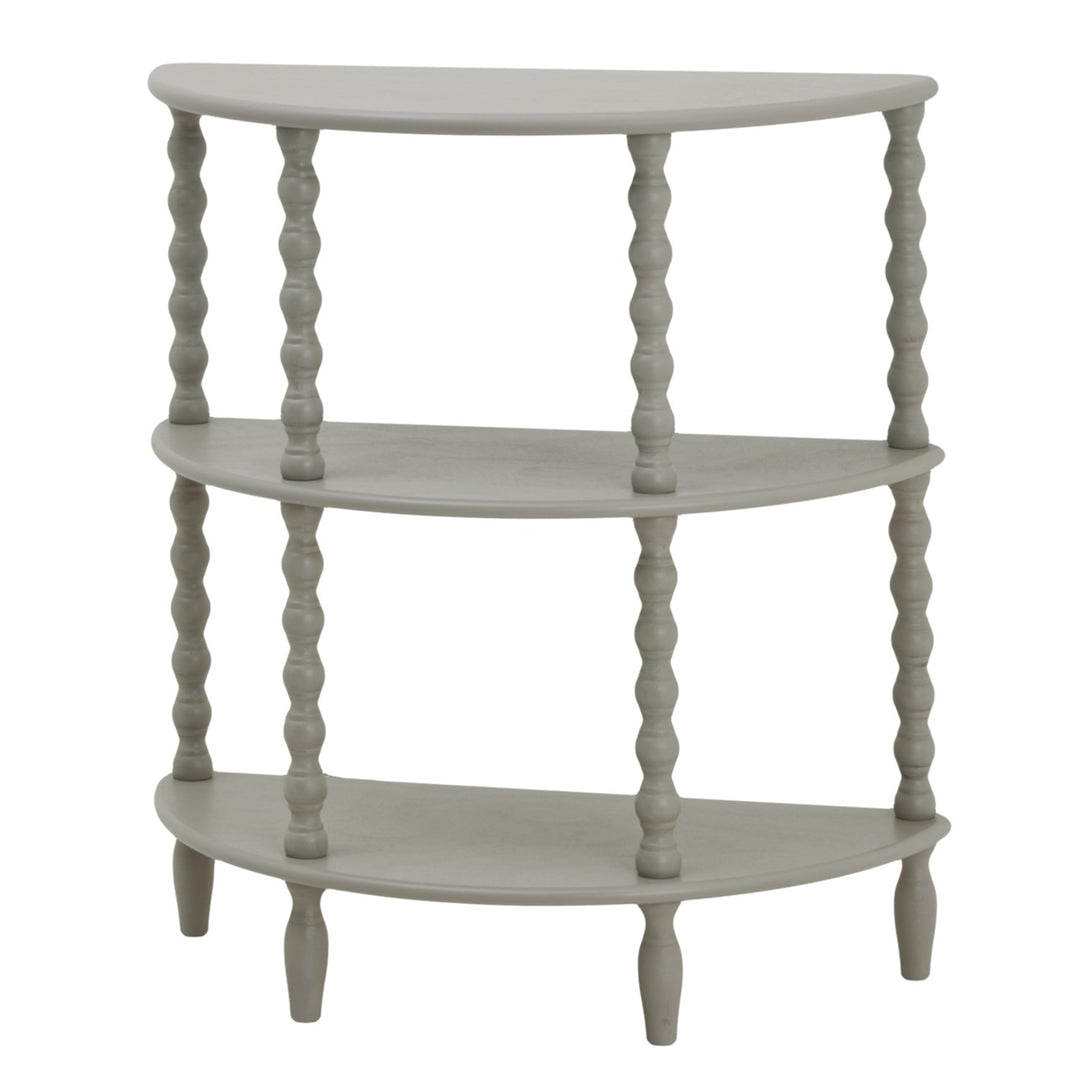 Camden Collection Half Moon 3 Tier Table