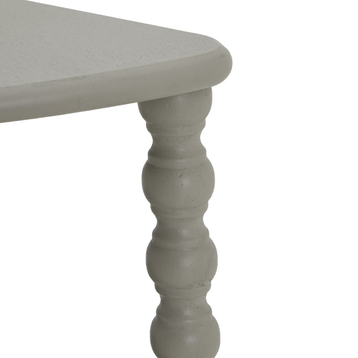 Camden Collection Half Moon 3 Tier Table