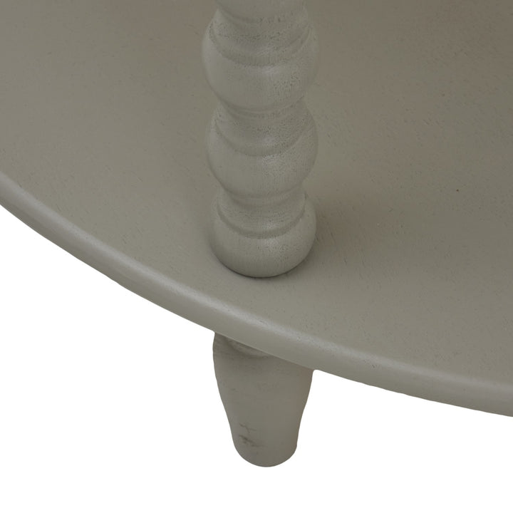 Camden Collection Half Moon 3 Tier Table